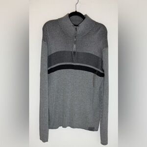 Calvin Klein 1/4 zip sweater • NWT • Men’s XL